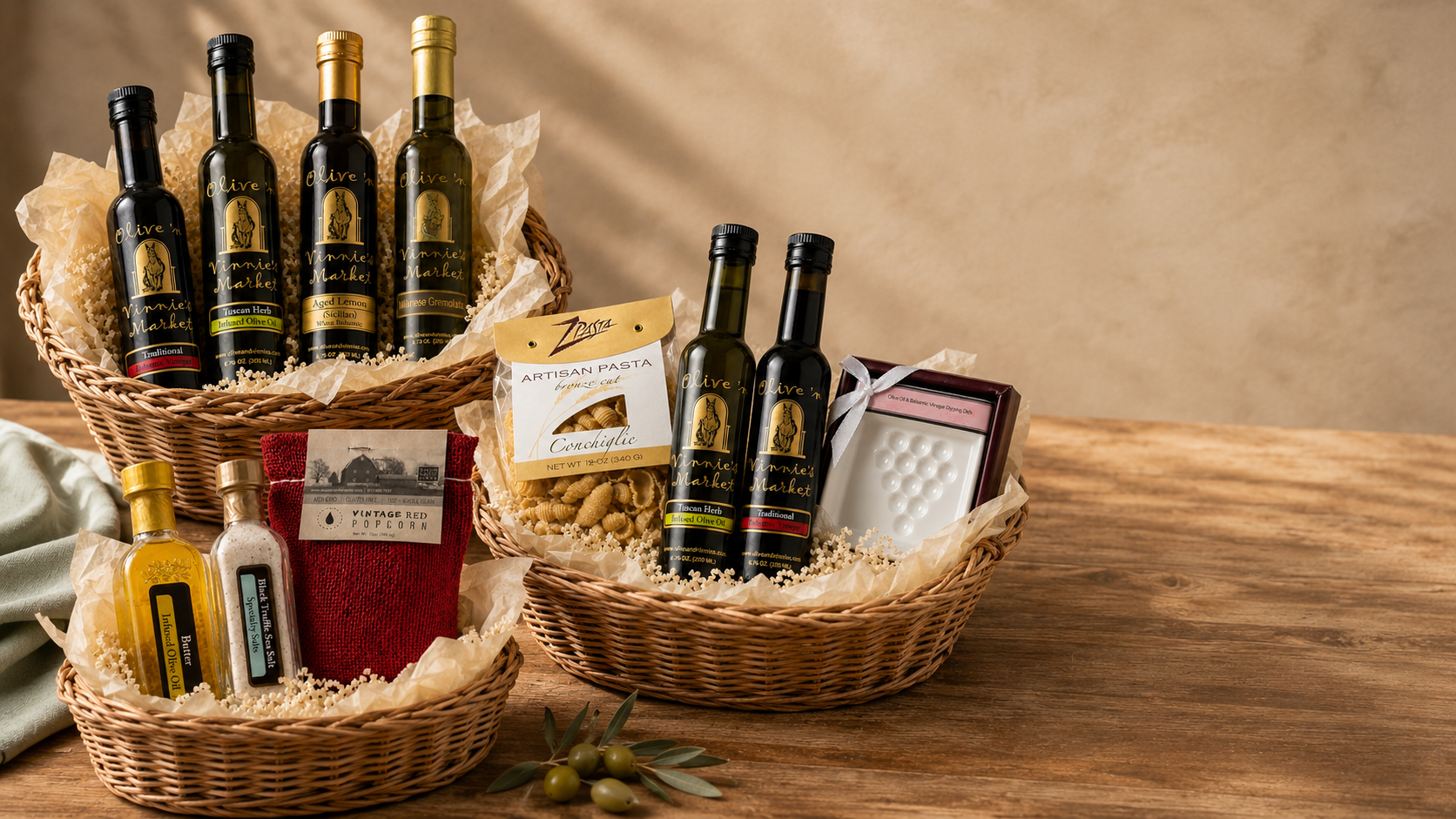 Corporate Gift Baskets Glen Ellyn & Chicago | Olive 'n Vinnie's