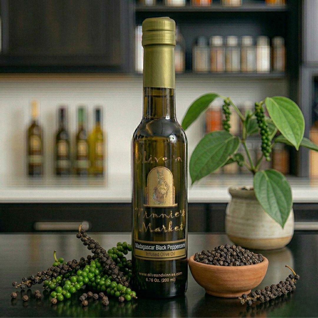 Madagascar Black Peppercorn Olive Oil