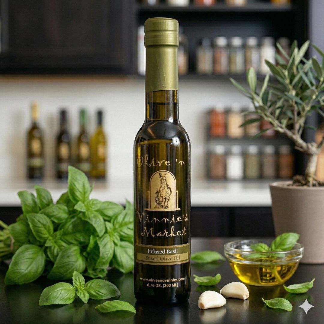 Infused Basil Olive Oil