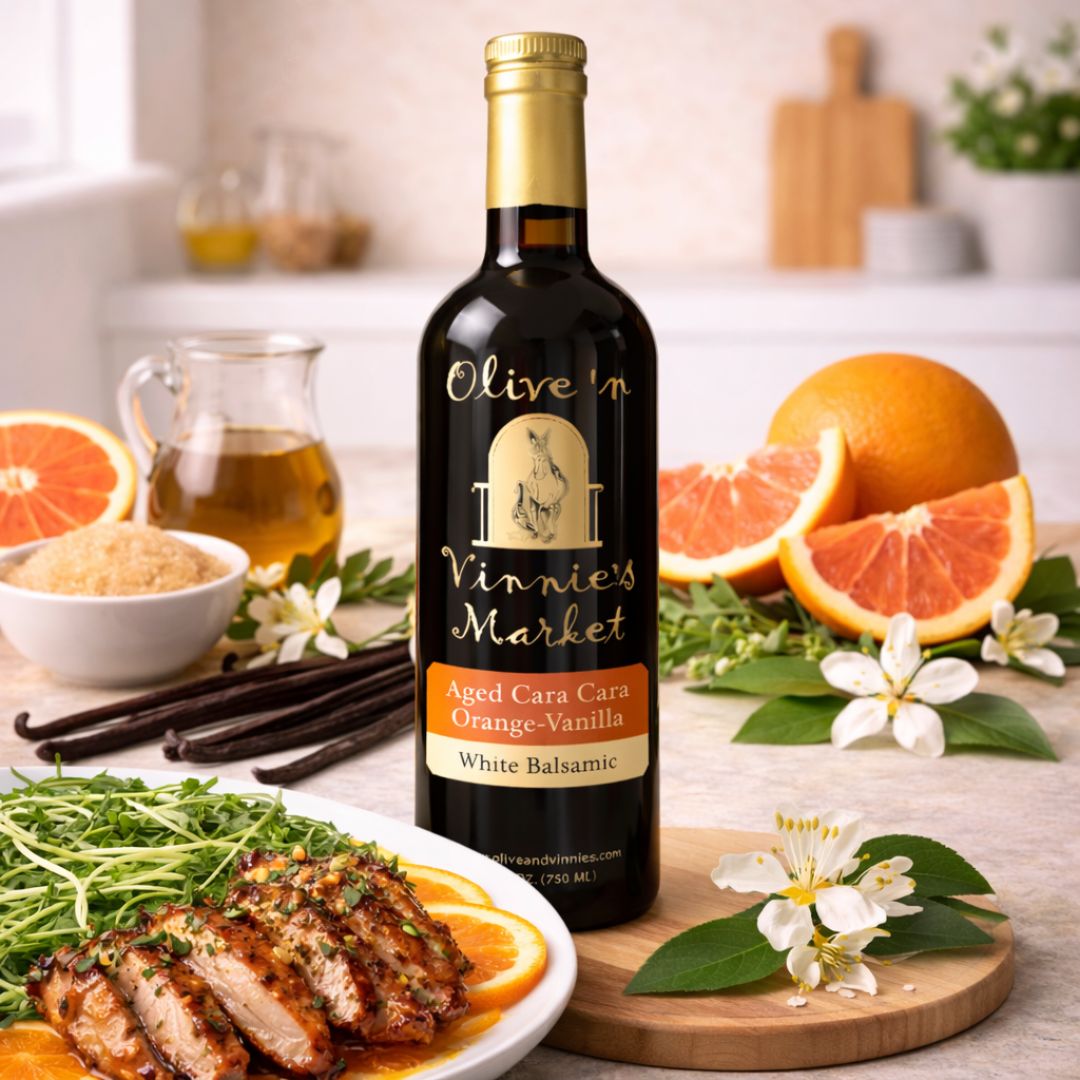 Cara Cara Orange-Vanilla White Balsamic Vinegar