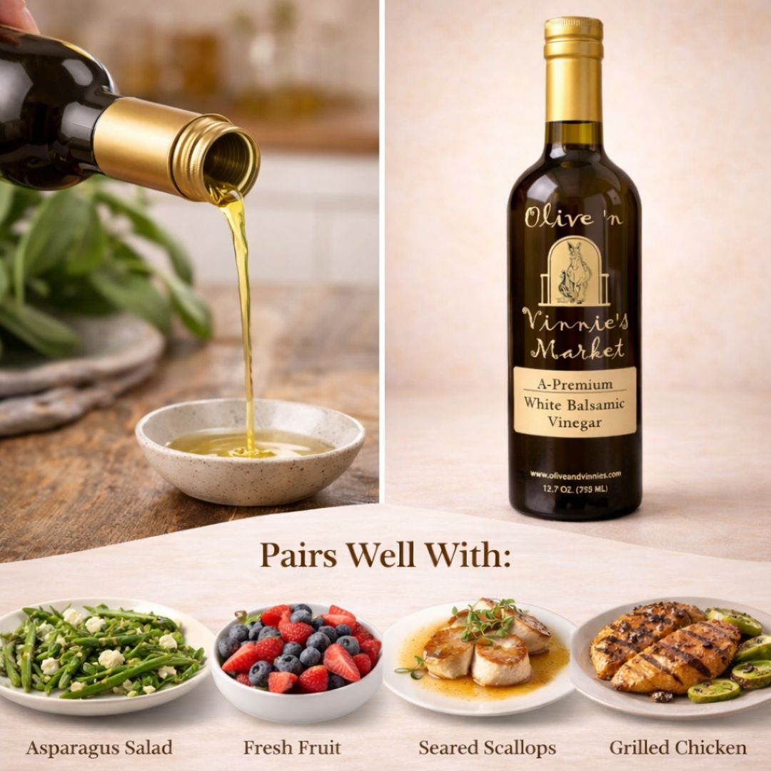 A-Premium White Balsamic – oliveandvinnies