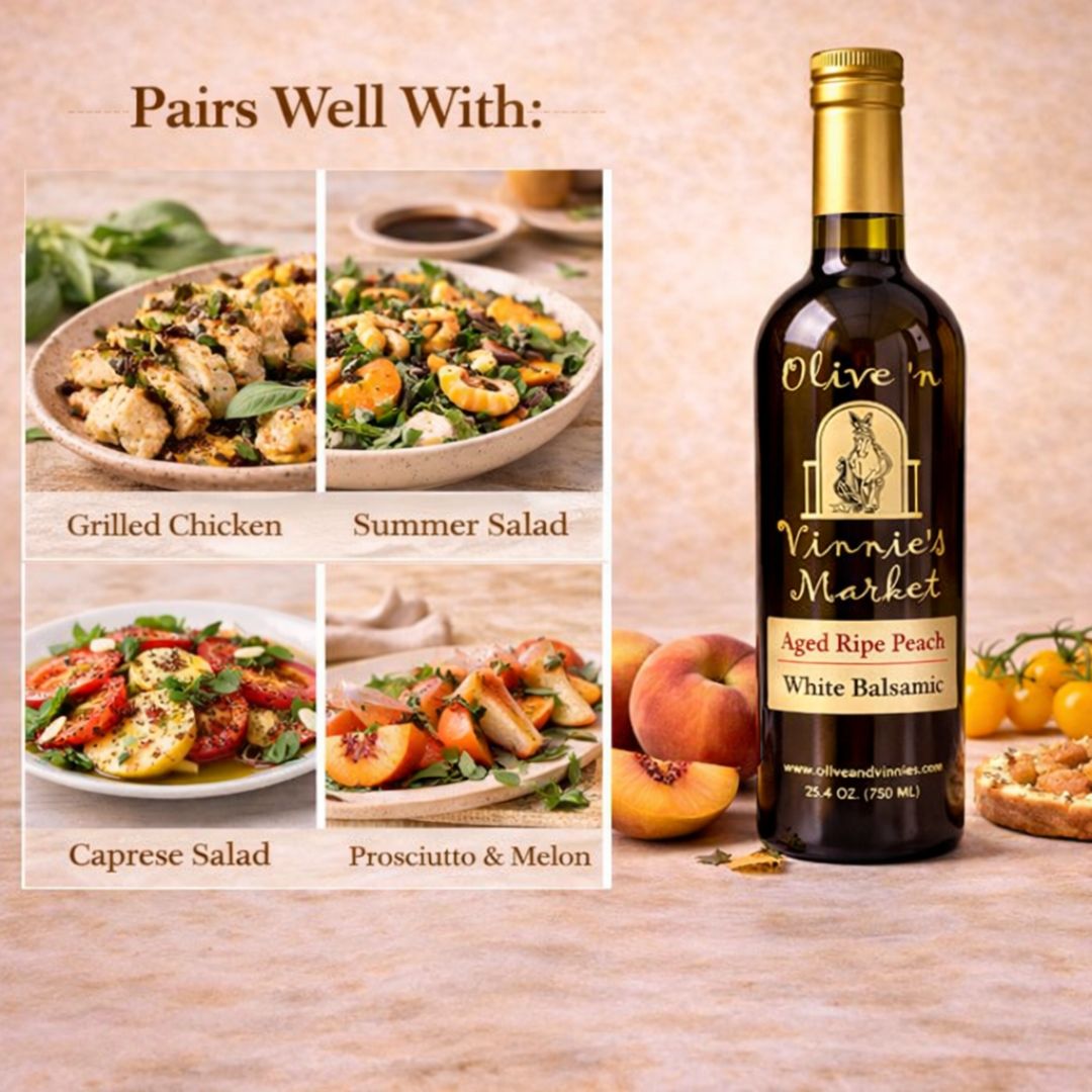 Ripe Peach White Balsamic