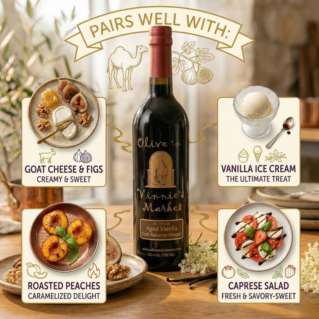 Vanilla Dark Balsamic Vinegar