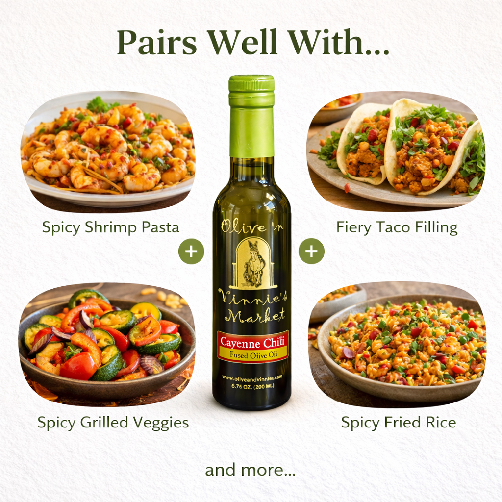 Cayenne Chili Fused Olive Oil