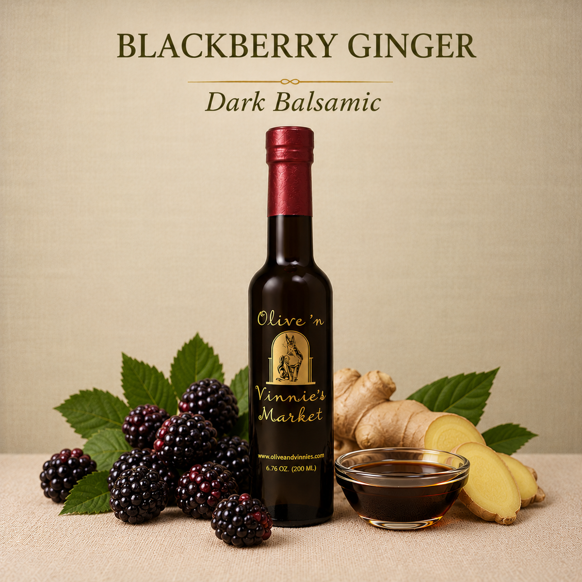 Blackberry Ginger Dark Balsamic