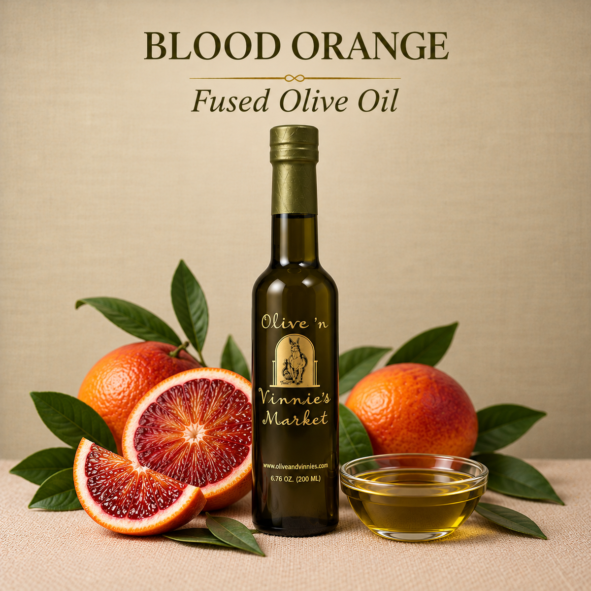 Blood Orange Fused Olive Oil