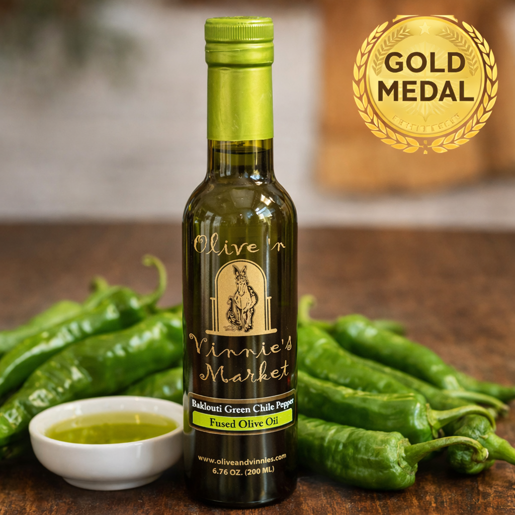 Baklouti Green Chile Fused Olive Oil