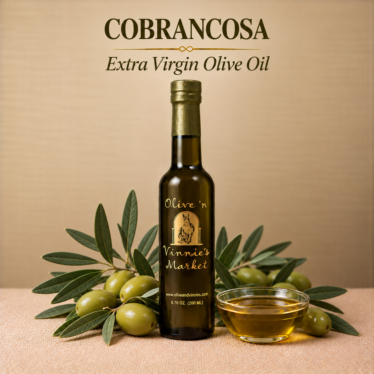 Cobrancosa Extra Virgin Olive Oil