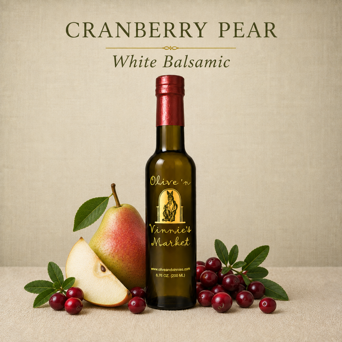 Cranberry Pear White Balsamic