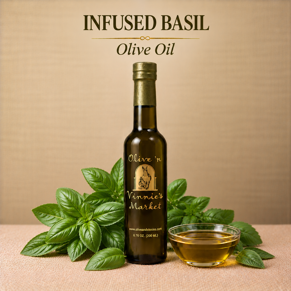 Infused Basil Olive Oil