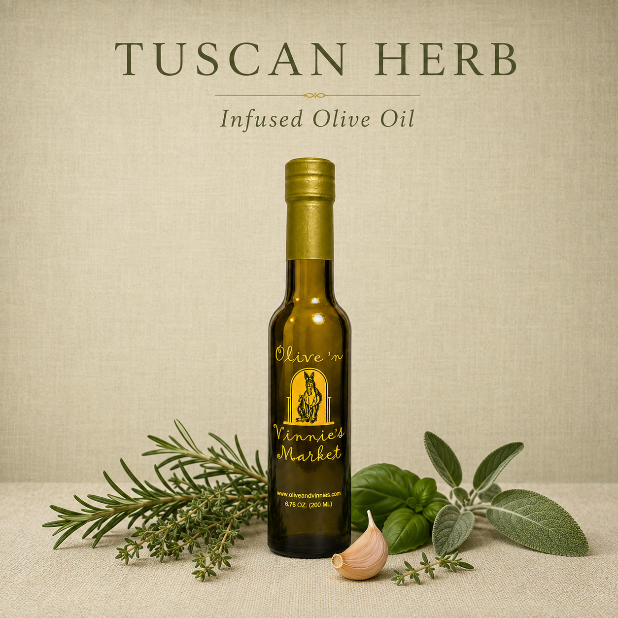 Infused Tuscan Herb Olive Oil