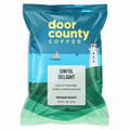 Single-serve 1.5oz bag of Sinful Delight chocolate flavored coffee from Olive N Vinnie's