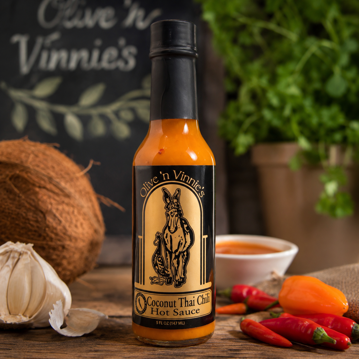 Coconut Thai Chili Hot Sauce — Olive 'n Vinnie's Market