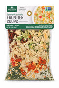 Virginia Blue Ridge Broccoli Cheddar Soup Mix package front - Frontier Soups Homemade in Minutes